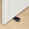Unique Bargains Door Stop Under-Door Installation with Handle Stianless Steel Rubber 3.74"x1.97"x1.26" 1 Pc - 2 of 4