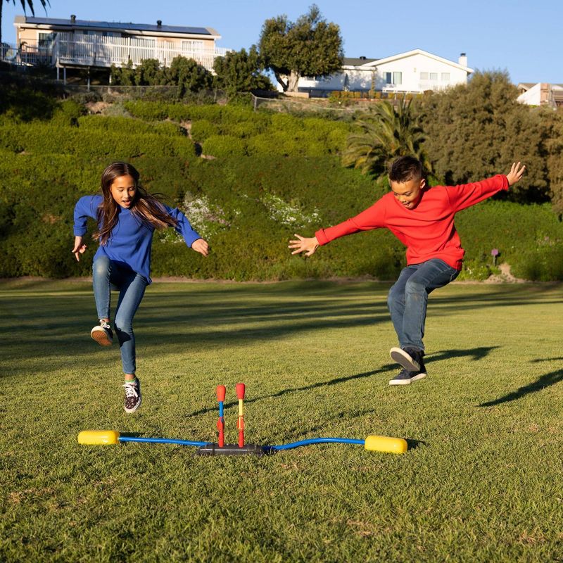 Stomp Rocket Dueling High-Flying Toy Rocket Double Launch Set, 3 of 9