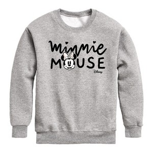 Boys' - Disney - Mickey & Friends Graphic Long Sleeve Fleece Sweatshirt - 1 of 4