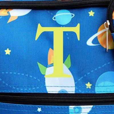The Lakeside Collection 3-Pc. Kid's Monogrammed Space-Themed Luggage Sets