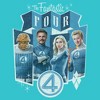 Girls The Fantastic Four: First Steps Retro First Family Panels T Shirt - 2 of 4