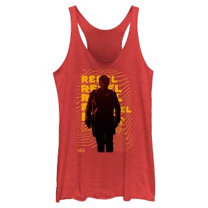 Womens Star Wars: Andor Cassian Rebel Racerback Tank - 1 of 4