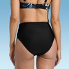 Lands' End Women's Smoothing High Waist Bikini Bottom - 2 of 3