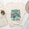 Simply Sage Market Women's I Like Books More Than People Short Sleeve Graphic Tee - 3 of 4