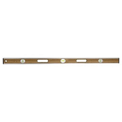 Bon Tool 34-219 Bamboo Wood Level -48-inch Aluminuminum -inchI-inch Beam