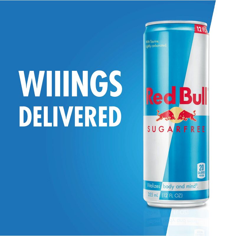 Red Bull Sugar Free Energy Drink - 12 fl oz Can, 2 of 9
