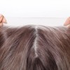Jessie's Wig 26 Inch Long Wavy 13*3.5 Side Part Synthetic Lace Wigs Ombre Brown Blonde With Dark Root 1 Pc/Pack - 3 of 4
