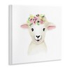 Stupell Industries Baby Lamb Sheep Flower Crown, 12" x 12" - 3 of 4