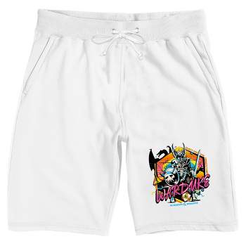 Dungeons & Dragons Quest for the Heartstone Men's White Sleep Pajama Shorts