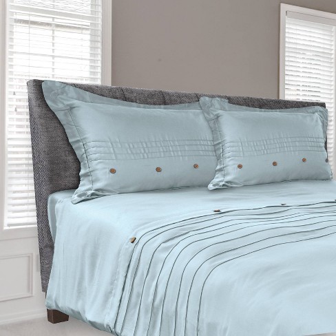 Tempur Pedic Cool Luxury King Duvet Cover Slate Blue Target