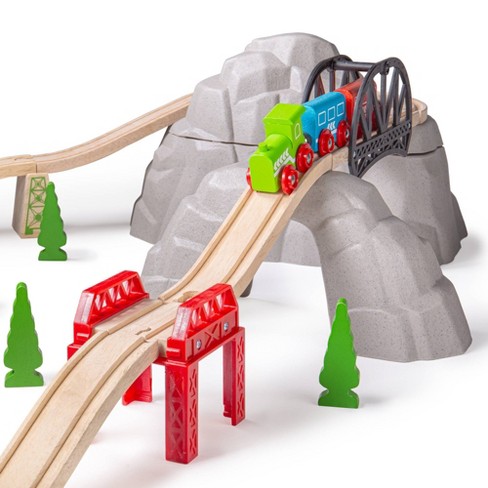 Bigjigs mountain cheap railway set