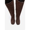 Fros - Brown Suede Leather Knee High Boot (Women) | Forever & Always Shoes - 3 of 4