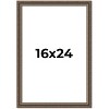 PosterPalooza | Sculpted Silver Picture Frame - UV Acrylic, Foam Board Backing, Hanging Hardware - 2 of 4
