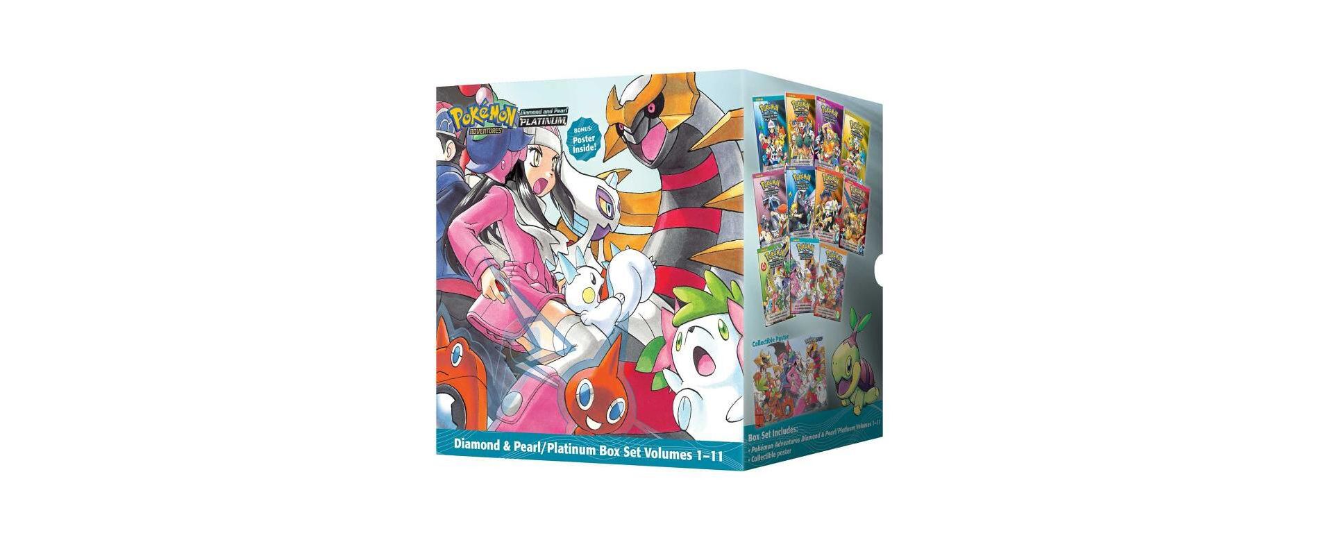 Pokémon Adventures Diamond & Pearl / Platinum Box Set - (Pokémon Manga Box Sets) by  Hidenori Kusaka (Mixed Media Product)