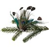 Northlight Peacock Ocelli Feather Clip-On Christmas Ornament -6" - Brown, Green and Blue - image 3 of 4