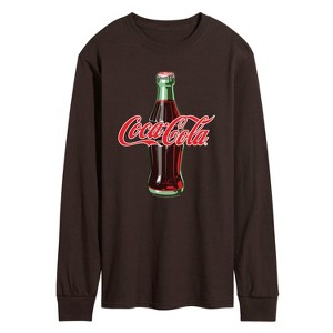 Men's - Coca-cola - Coke Bottle Logo Long Sleeve Graphic T-Shirt - 1 of 2