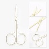 Unique Bargains Women 2.0A Scissors Eyebrow Trimmer Scissors 1 Pc - 3 of 3
