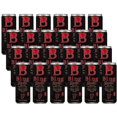 Petey's Bing Blackberry Energizing Juice Beverage - Case of 24/12 oz