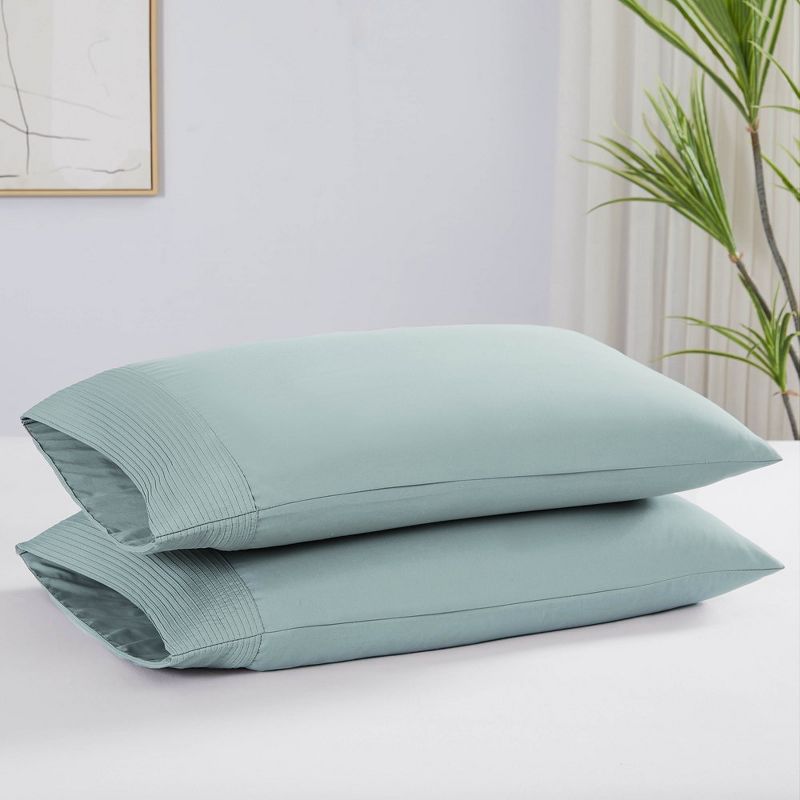 Southshore Fine Living Extra-Deep Pocket easy care ultra-soft Microfiber Pleated Sheet Sets, 5 of 7