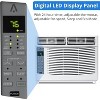 6,000 BTU Window Air Conditioner, Cools Rooms Up to 250 Sq.Ft, Remote,Control,Wi-Fi Enabled, Ultra-Quiet 50dB, 24H Timer, Easy Install Kit - 2 of 4