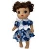 Doll Clothes Superstore Mickey Print Dress Fits14 Inch Baby Alive And Little Baby Dolls - 3 of 4