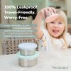 WeeSprout Stainless Steel Food Storage Containers, Leakproof Silicone Lids, BPA-Free - Set of 3 (4oz, 8 oz, 12 oz) - 3 of 4