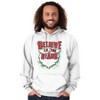 Christmas Santa Believe in the Beard Hoodie Sweatshirt Women Men Brisco Brands - 4 of 4