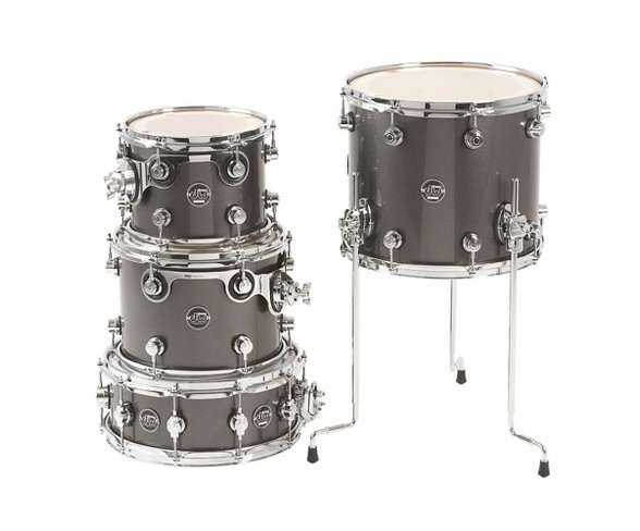DW Performance Series TomPack 4 Gun Metal Metallic Lacquer