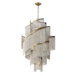 Maxim Lighting Fontaine 7 - Light Chandelier in  Golden Silver - 1 of 1