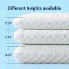 Dyonery Ultra Thin Pillow for Stomach, Side & Back Sleepers, Gel Infused Memory Foam, Cooling Flat Pillow, CertiPUR-US Certified - 4 of 4
