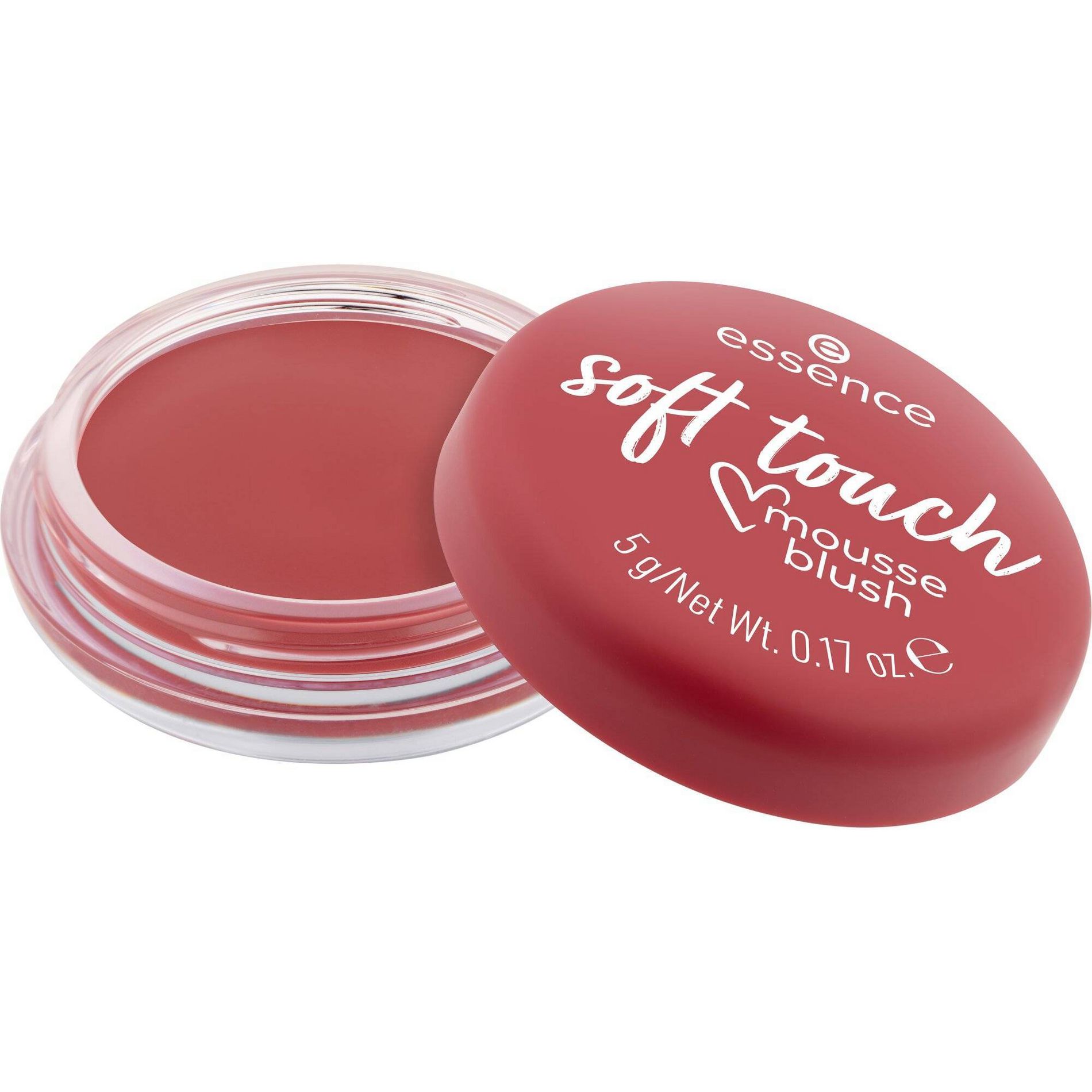 essence Soft Touch Mousse Blush - 40 Blushing Berry - 0.17oz