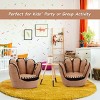 Tangkula Kids Armrest Sofa Five Finger Children Leisure Upholstered Chair - 3 of 4