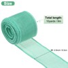 Unique Bargains Burlap Wired Edge Durable Thick Fabric Ribbons for DIY Crafts 1 Pc - 3 of 4