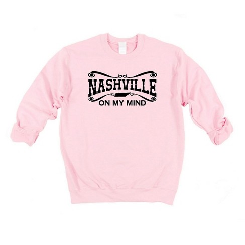 Simply Sage Market Women's Graphic Sweatshirt Nashville On My Mind
