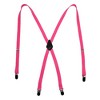 CTM Women's Elastic Clip-End 1/2 Inch Skinny Urban Suspenders - 3 of 4