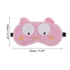 Unique Bargains Soft Cartoon Sleep Mask Small Pig Pink 1 Pc - 4 of 4