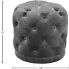 Meridian Furniture,Harper Velvet Ottoman/Stool - 3 of 4