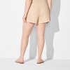 Women's Shell Trim Mid-Rise Pull-On Shorts - Wild Fable™ - 3 of 3