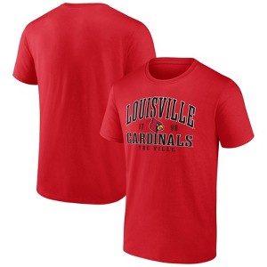 NCAA Louisville Cardinals Men's Core Cotton T-Shirt - 1 of 3