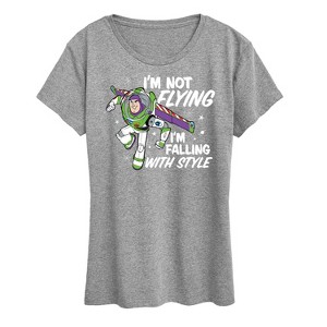 Women's - Disney - Im Not Flying Short Sleeve Graphic T-Shirt - 1 of 4