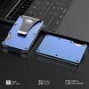 Generic Minimalist Card Wallet for Men Slim: Rfid Metal Wallet with Money Clip Credit Card Holder - 4 of 4