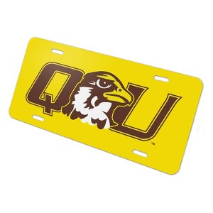 Quincy University Secondary Logo Novelty Metal Vanity Tag License Plate - 1 of 4