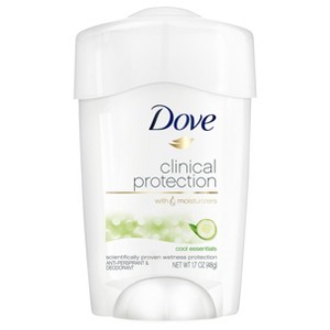 Dove Beauty Clinical Protection Cool Essentials Women's Antiperspirant & Deodorant Stick - 1.7oz - 1 of 4