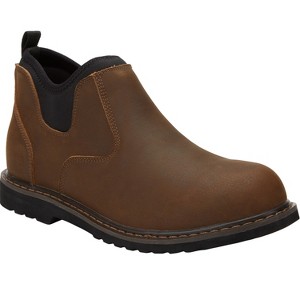 Boulder Creek by KingSize Men's Pull-On Boots - 1 of 4