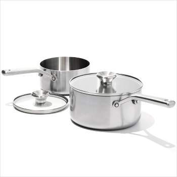 Oxo Softworks 1515884 Professional Grade Non-stick Skillet Pan 2Pc Cookware  Set