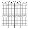 NicBex Metal Plant Stakes for Indoor Plants, Garden Bed with Trellis Rustproof Beans Trellis for Garden - 3 of 4