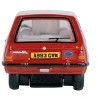 Ford Fiesta Mk1 RHD (Right Hand Drive) Venetian Red 1/148 (N) Scale Diecast Model Car by Oxford Diecast - 4 of 4