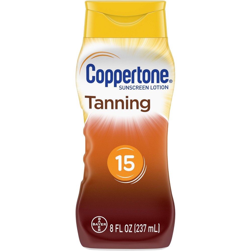 Coppertone Tanning Sunscreen Lotion - SPF 15 - 8oz