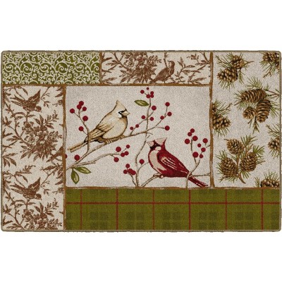 Brumlow Mills Holiday Melodies Area Rug, 2'6" x 3'10", Green