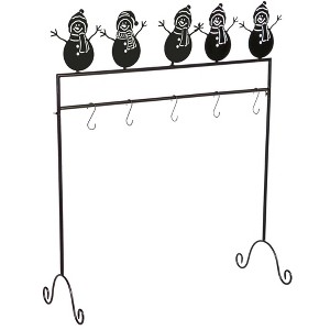 41.5 Inch Snowman Stocking Holder Stand Home Decor Displayer  Holiday Stocking Holders - 1 of 3
